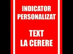 indicator pentru interzicere cu text la cerere